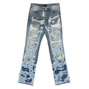 Who Decides War Blue Denim - Regular & Straight-Leg Jeans Men